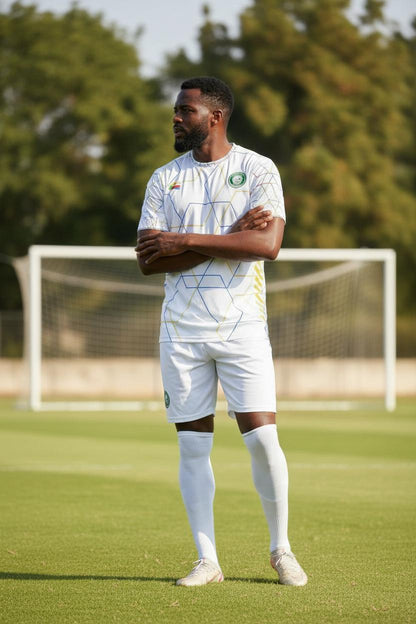 Comoros football jersey (Maillot Comores blanc)