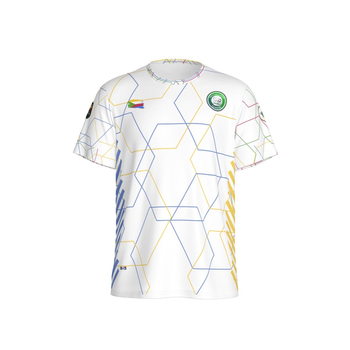 Comoros football jersey (Maillot Comores blanc)