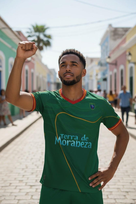 Cape vert maillot domicile 2025-2026 "Cabo verde jersey soccer"