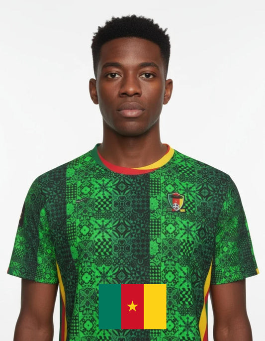 Maillot de l'équipe nationale du Cameroun