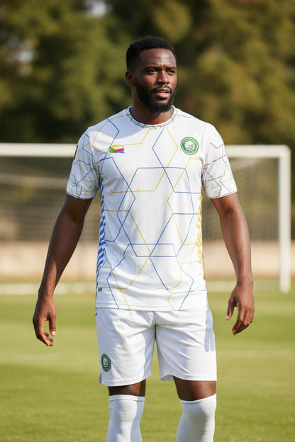 Comoros football jersey (Maillot Comores blanc)