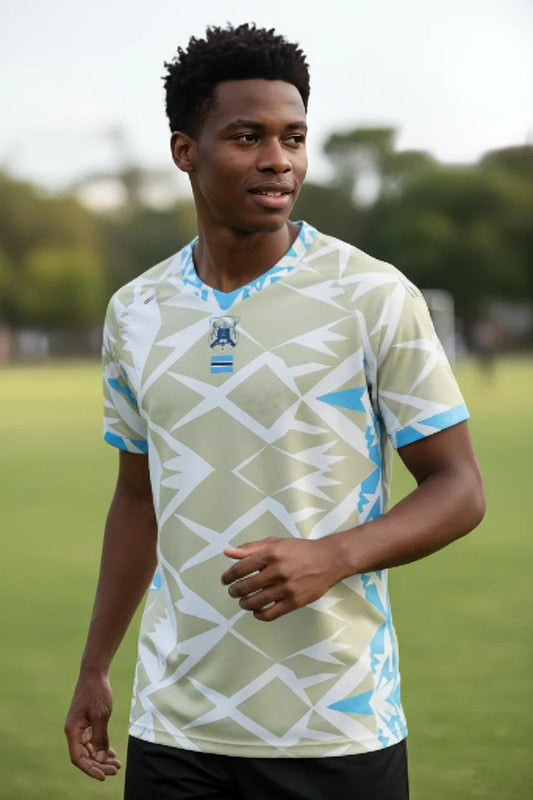 Botswana national football team jersey Men concept zado (Camisola Botswana)