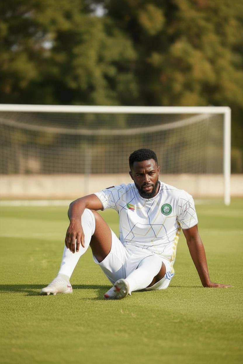 Comoros football jersey (Maillot Comores blanc)